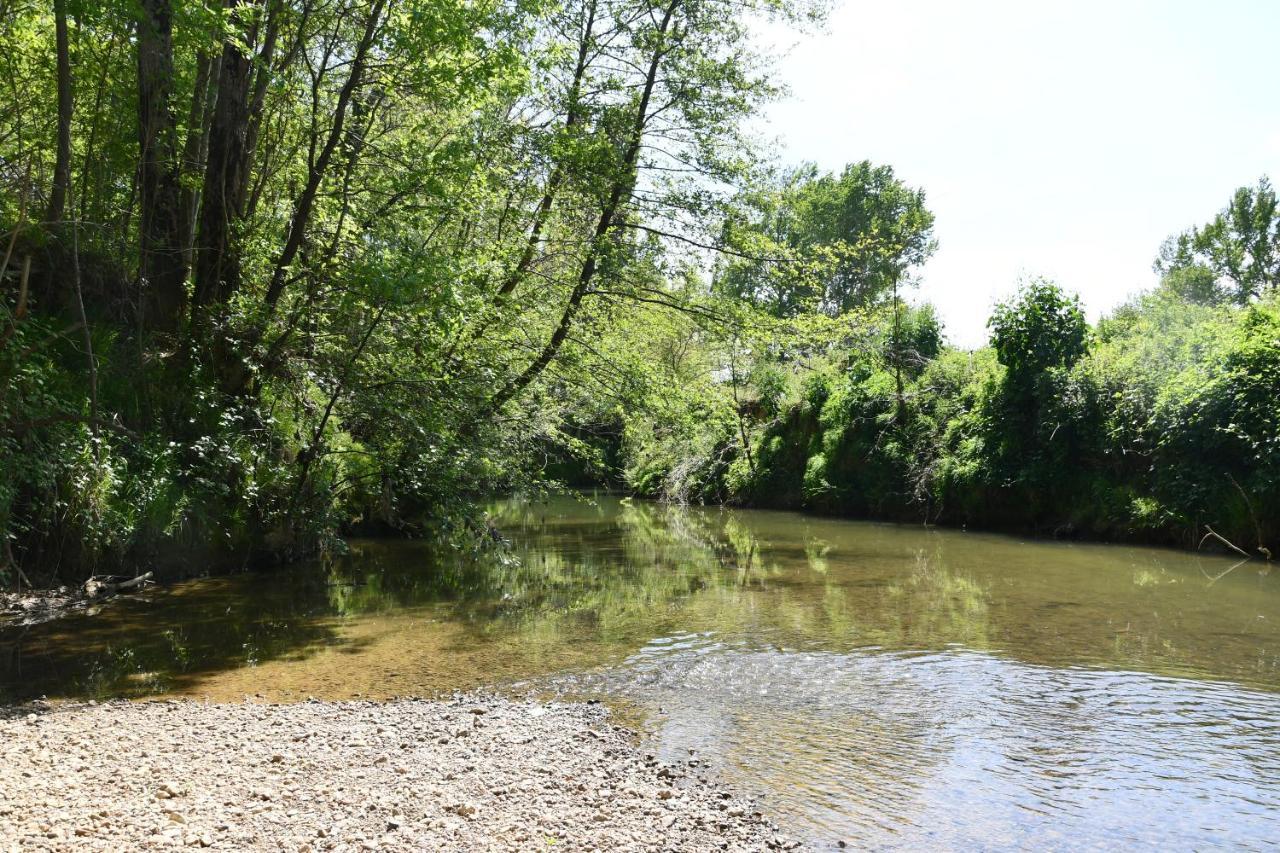 Tente bivouac&Spa privé avec poêle à bois Idrac-Respailles Exterior foto